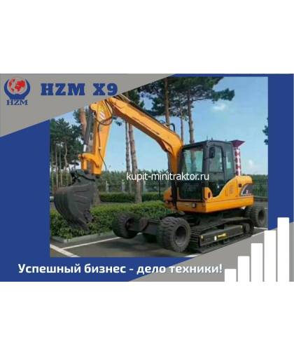 Экскаватор колесно-гусеничный HZM X9 Экскаватор колесно-гусеничный HZM X9